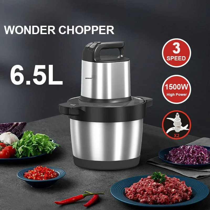 Food Processor Large - Elektryczna maszynka do mielenia mięsa 1500W: