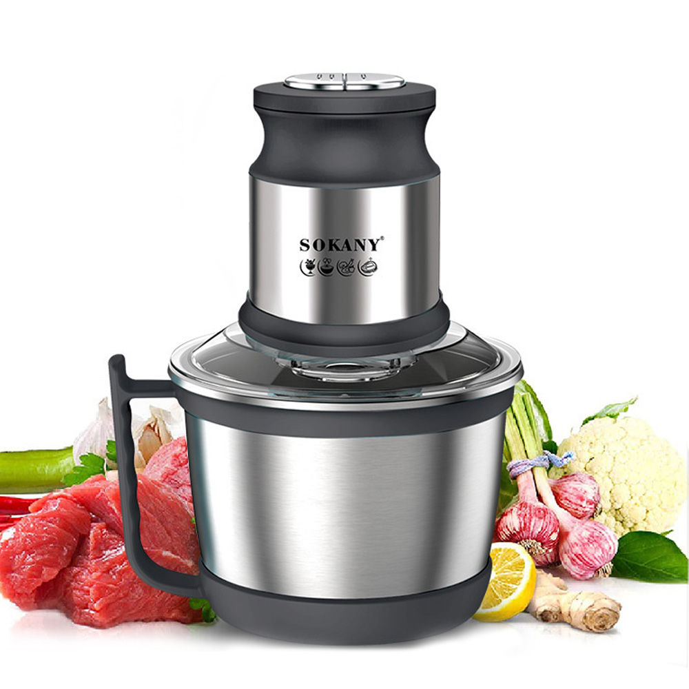 Food Processor Large - Elektryczna wielofunkcyjna elektryczna maszynka do mielenia