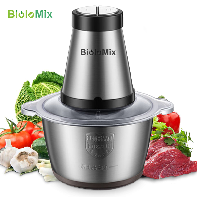 Food Processor Large - BioloMix 2 prędkości 500W ze stali