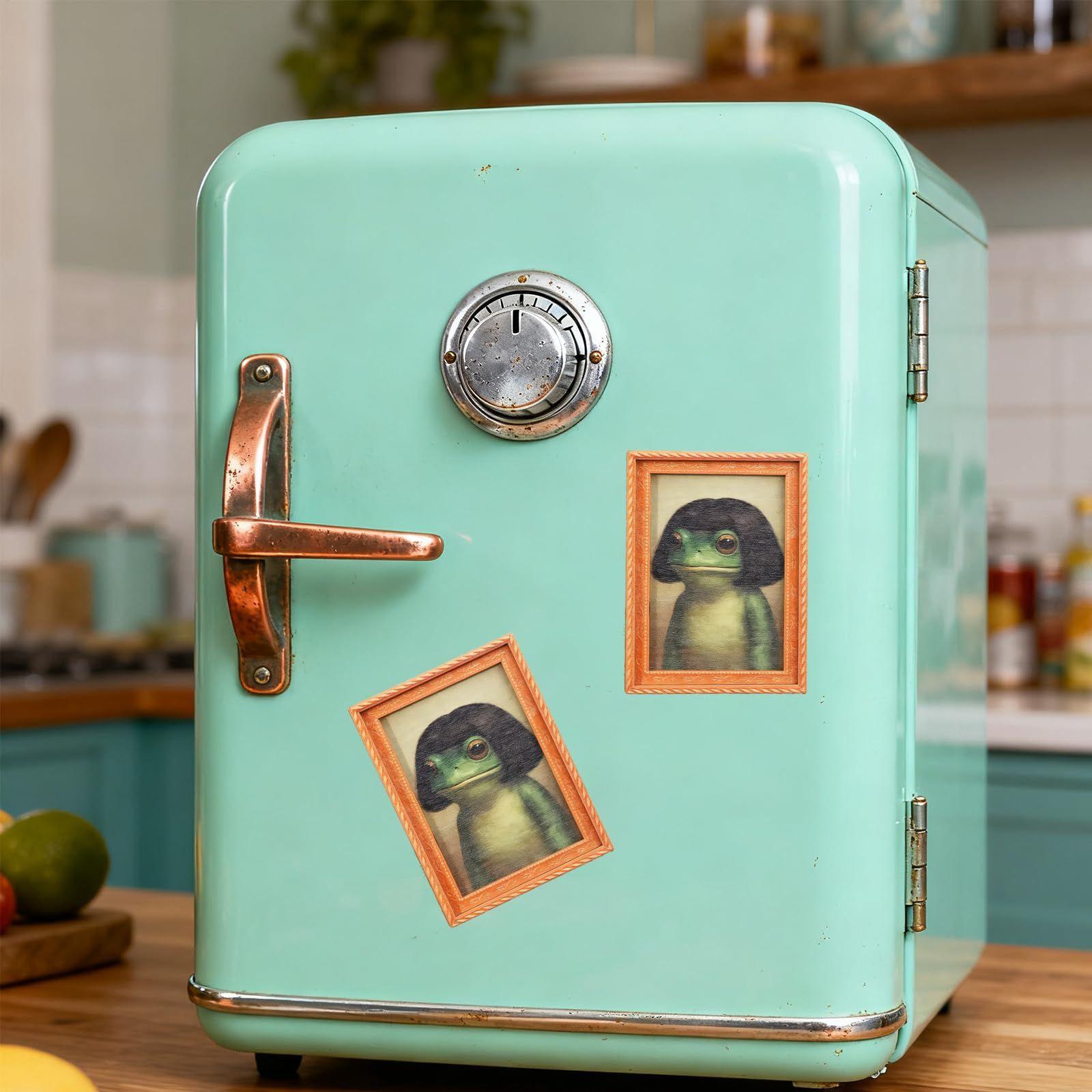 Magnesy Żaby Drewniane Ozdoby  – Kitchen Appliances Photos recenzja i cena
