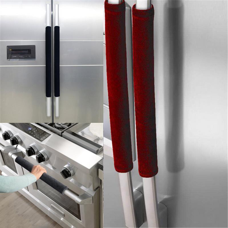 2 sztuk/zestaw pokrywa klamki  – Kitchen Appliances With Red Knobs recenzja i cena