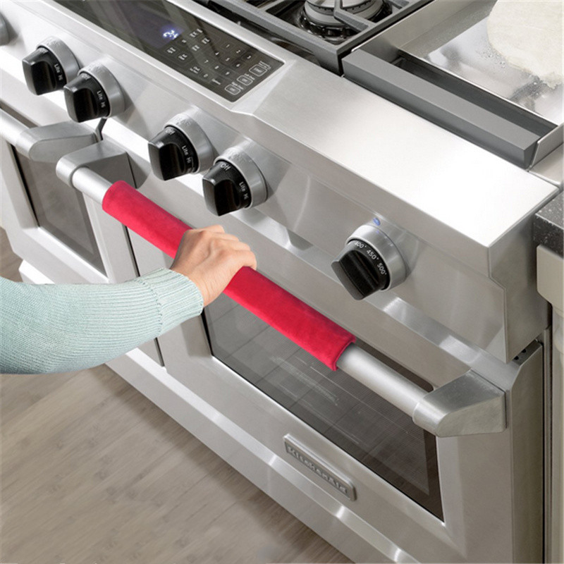 2 sztuk/zestaw pokrywa klamki  – Kitchen Appliances With Red Knobs recenzja i cena