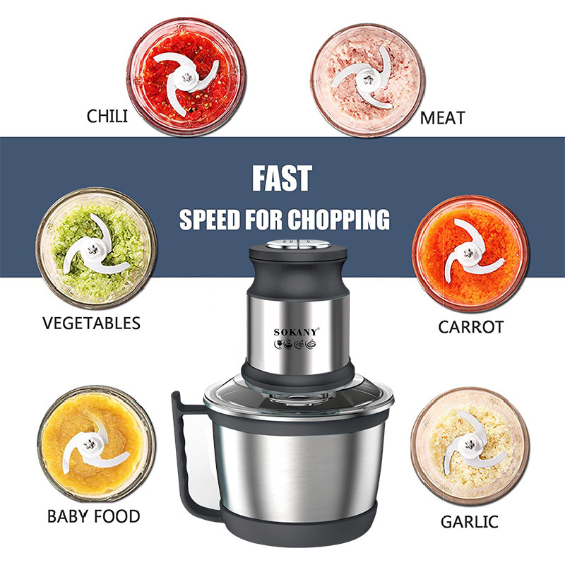 Elektryczna wielofunkcyjna ele – Food Processor Large recenzja i cena