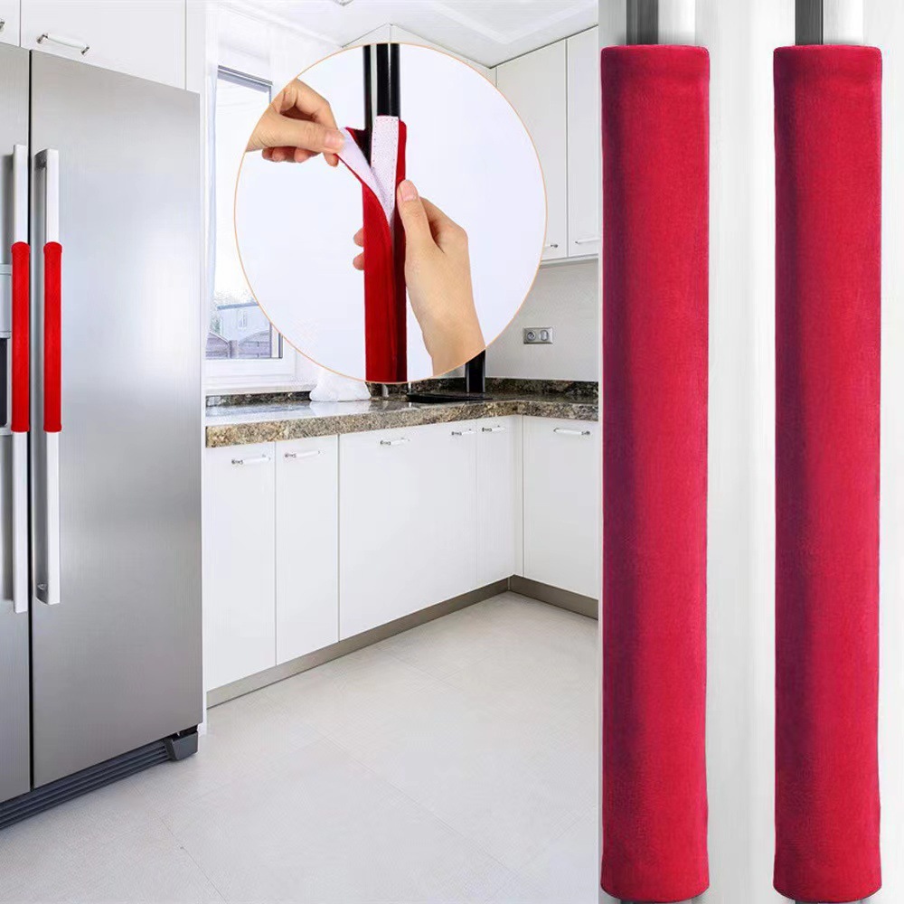 2 sztuk/zestaw pokrywa klamki  – Kitchen Appliances With Red Knobs recenzja i cena