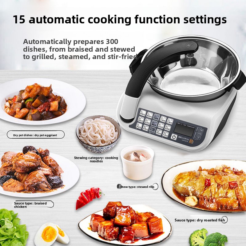 Inteligentny robot kuchenny E1 – Food Processor Large recenzja i cena