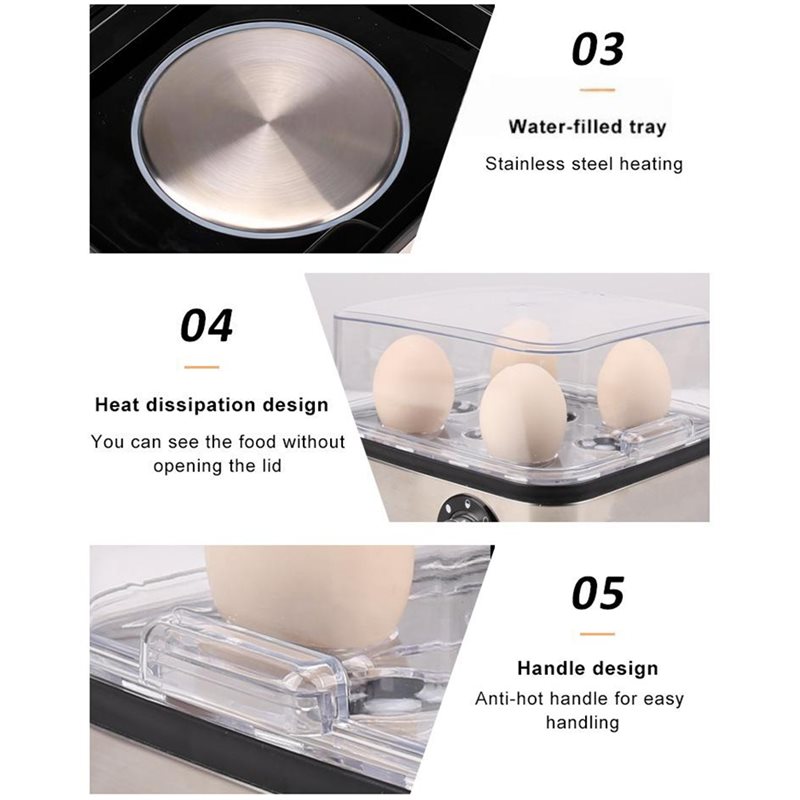 A50Q - Elektryczny szybki paro – Egg Cooker Rapid recenzja i cena